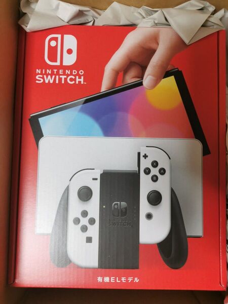 Nintendo Switch(有機ELモデル) Joy-Con(L)/(R) ホワイト ニンテンドースイッチ 本体【新品未開封】