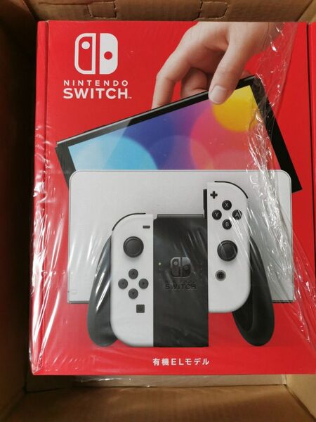 Nintendo Switch(有機ELモデル) Joy-Con(L)/(R) ホワイト ニンテンドースイッチ 本体【新品未開封】