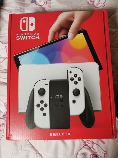 Nintendo Switch(有機ELモデル) Joy-Con(L)/(R) ホワイト ニンテンドースイッチ 本体【新品未開封】
