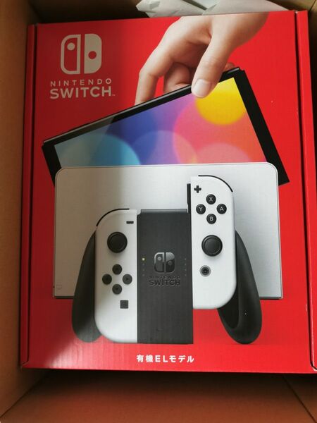 Nintendo Switch(有機ELモデル) Joy-Con(L)/(R) ホワイト ニンテンドースイッチ 本体【新品未開封】