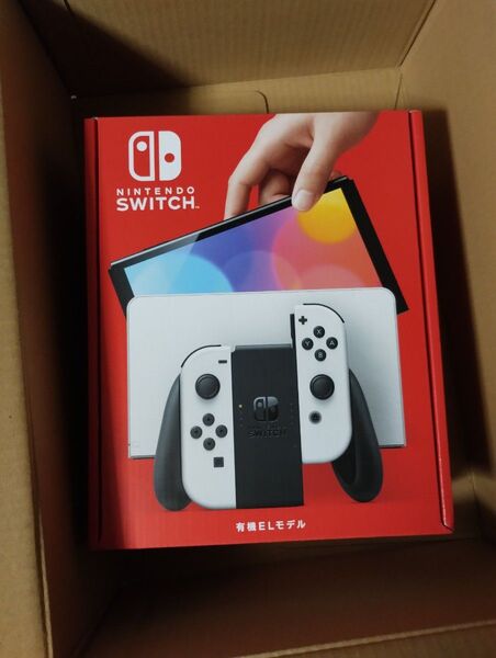 Nintendo Switch(有機ELモデル) Joy-Con(L)/(R) ホワイト ニンテンドースイッチ 本体【新品未開封】
