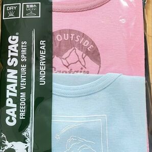 キャプテンスタッグCAPTAINSTAG 女児タンクトップ120サイズ2枚セット 新品未使用