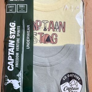キャプテンスタッグ ランニングシャツノースリーブ男の子肌着キッズインナーシャツ 130サイズ