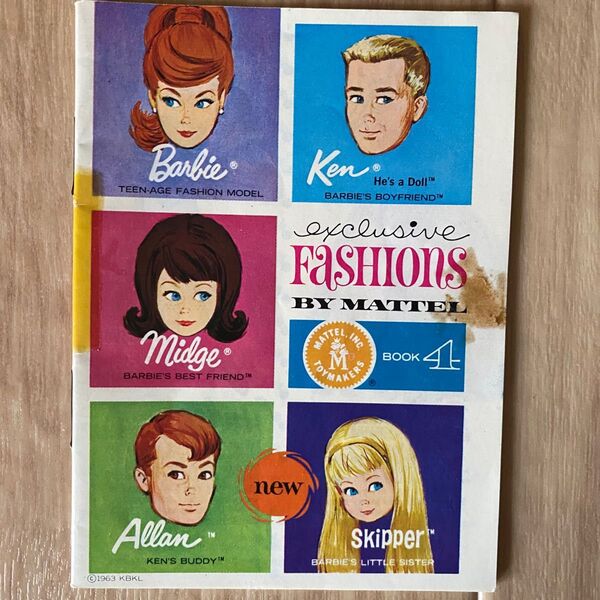 バービー Vintage Barbie Fashions Book 4 洋書 カタログ ヴィンテージ ビンテージ バービー