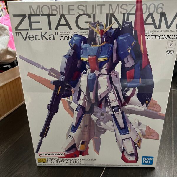 未開封 バンダイ MG ゼータガンダム Ver Ka Zガンダム