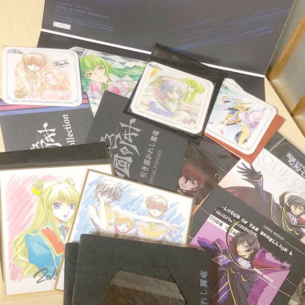コードギアス 入場特典 反逆のルルーシュ 亡国のアキト グッズ まとめ売り