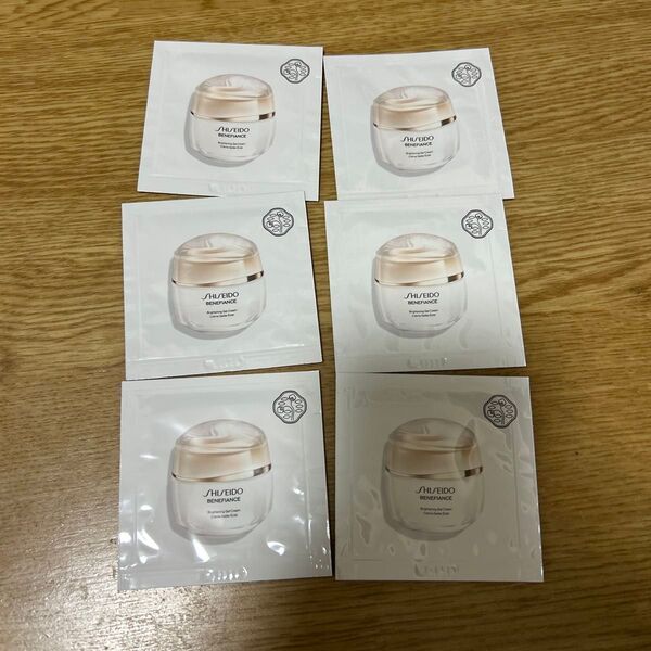 SHISEIDO BENEFIANCE ブライトニング ジェル クリーム サンプル 6個セット 試供品 セット スキンケア 化粧品