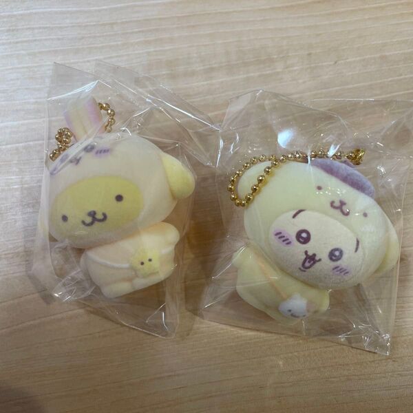 ちいかわ うさぎ サンリオキャラクターズ ポムポムプリン キーホルダー シークレット サンリオ
