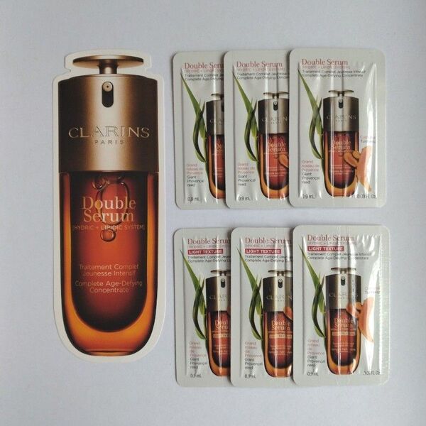 【新製品】CLARINS ダブル セーラム ライト ADC &ダブル セーラム ADC サンプル