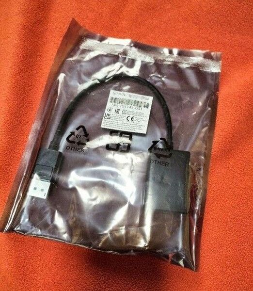 【新品】【未開封】〈HP純正〉DisplayPort to VGA 変換アダプタ (純正品)(正規品)ディスプレイ変換アダプタ