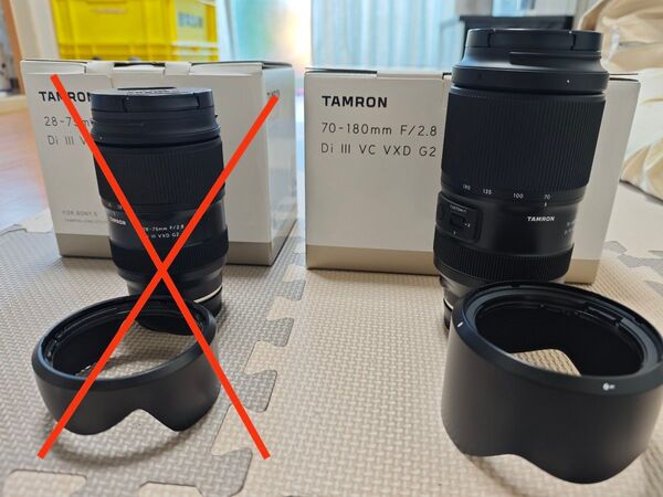 TAMRON 70-180mm F2.8 G2 ソニーEマウント Sony E