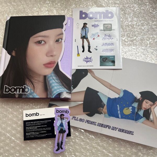 ILLIT bomb CD GLLIT盤 モカ