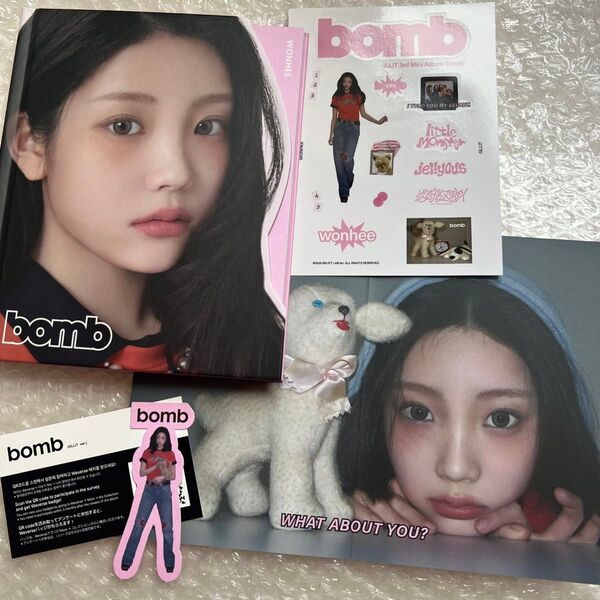 ILLIT bomb CD GLLIT盤 ウォンヒ