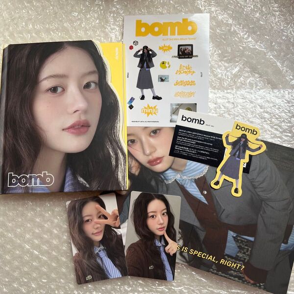 ILLIT bomb CD GLLIT盤 ミンジュ