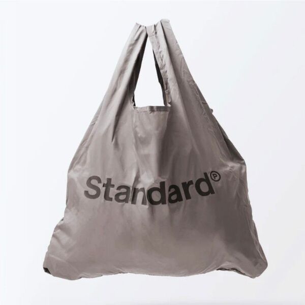 ★入手困難【新品未使用】Standard Products スタンダードプロダクツ エコバッグ Standardロゴ グレー