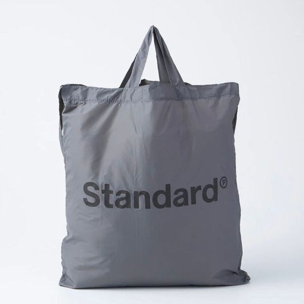 【新品未使用】Standard Products スタンダードプロダクツ 2wayショルダーバッグ Standardロゴ グレー