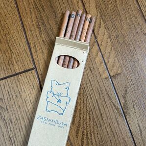 ザシキブタ 鉛筆 6本セット HB 激レア レトロ