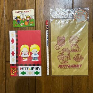 PATTY&JIMMY パティ&ジミー グッズ4点セット 紙袋 マグネット ポストカード 鉛筆