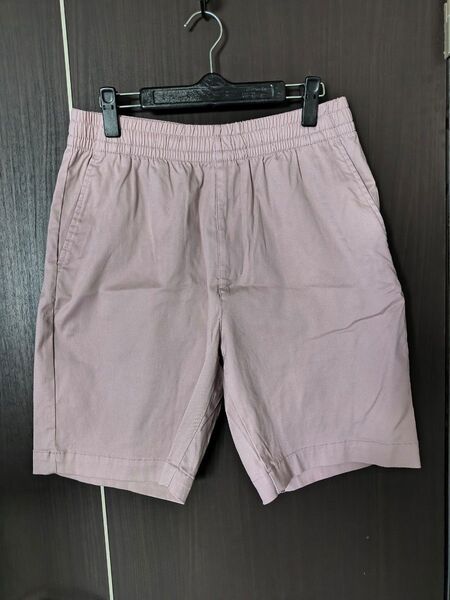 ユニクロストレッチハーフパンツピンク Mサイズ
