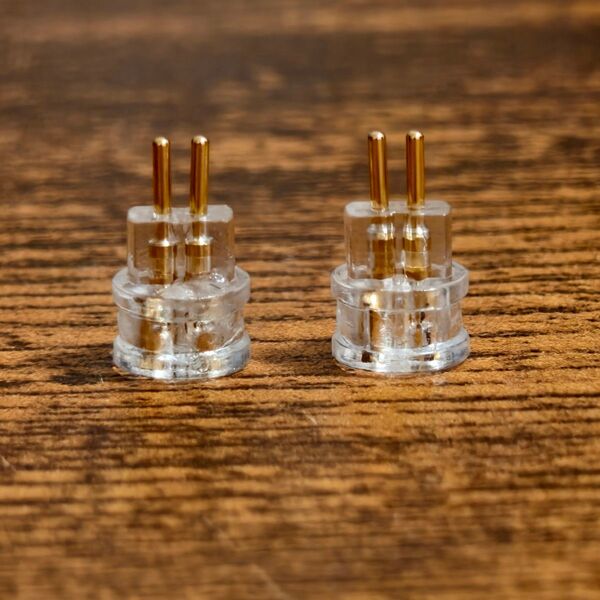 2pin to 2pin 変換アダプター