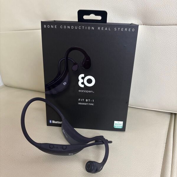 earsopen FIT BT-1 ワイヤレス骨伝導イヤホン (ブラック)