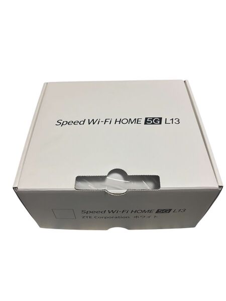 Speed Wi-Fi HOME 5G L13 ホームルーター ZTR02 ZTE