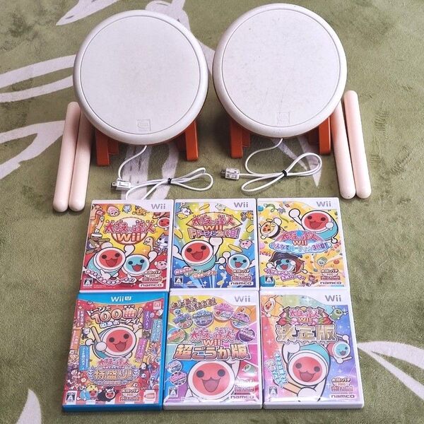 太鼓の達人 Wii WiiU ソフト タタコン セット