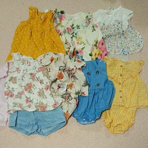 ベビー服 女の子 夏服 まとめ売り