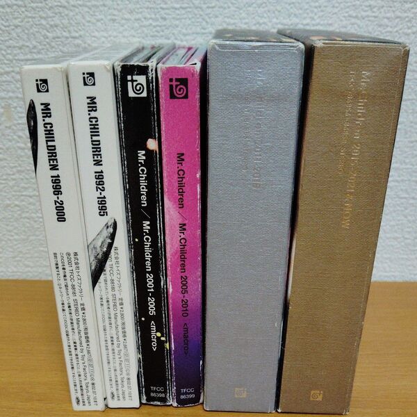【中古CDベストアルバム6作品】Mr.Children6作品 1992〜2021 全83曲+ライブ音源CD2枚+DVD2枚