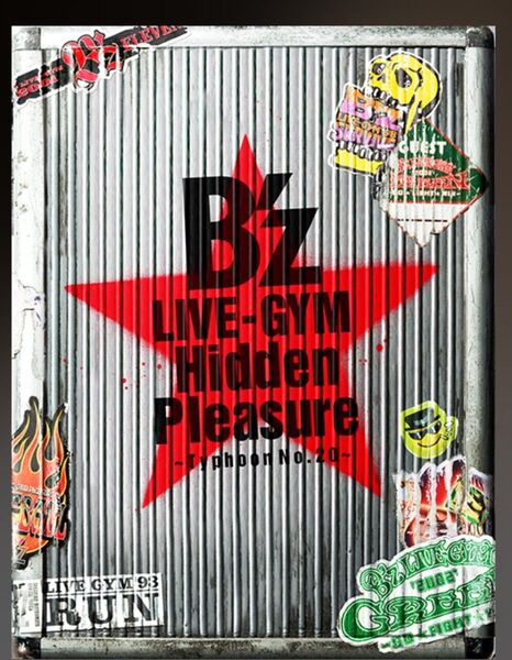 DVD (3枚組動作確認済:全40曲) 『Bz LIVE-GYM Hidden Pleasure〜Typhoon No.20〜』