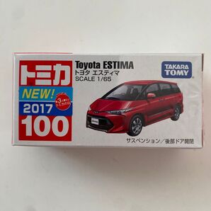 トミカ トヨタ エスティマ 新車シール付き