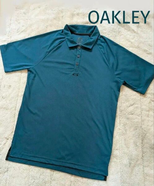 オークリー OAKLEY ゴルフウェア 半袖ポロシャツ Lサイズ メンズ