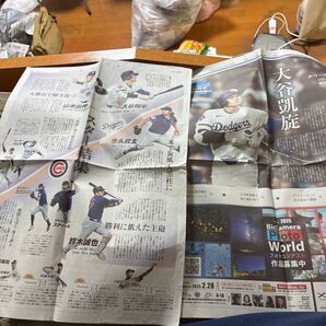 新聞記事 切り抜き まとめ売り 野球 大谷翔平他 大谷凱旋