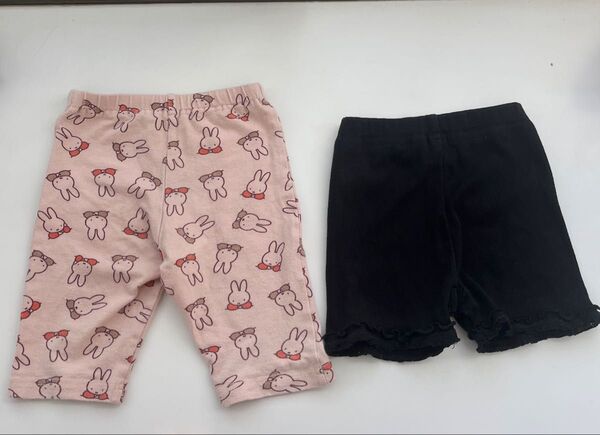 保育園着ズボン ミッフィー インパン 1分丈パンツ まとめ買い サイクルパンツ sowan インナーパンツ