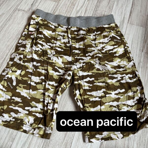 ocean pacific オーシャンパシフィック ハーフパンツ 迷彩柄