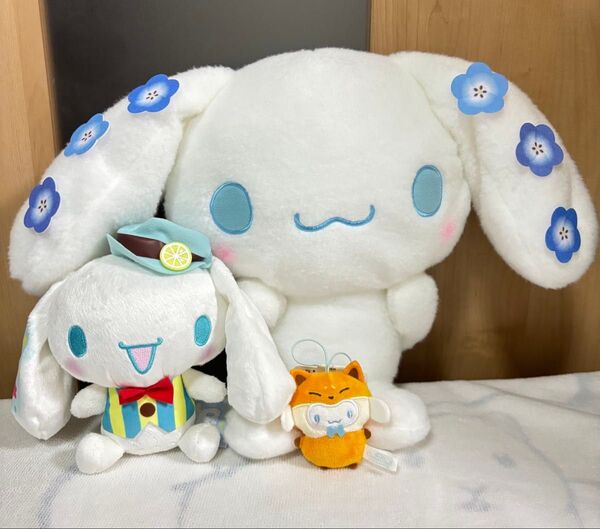 ぬいぐるみ サンリオ シナモロール BIGぬいぐるみ シナモン セット ネモフィラ キツネ ポップアイス