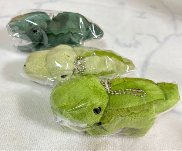 ぬいぐるみ マスコット ワニ わに 鰐 ワニワニ フィンガーマスコット 3つセット キーホルダー ボールチェーン