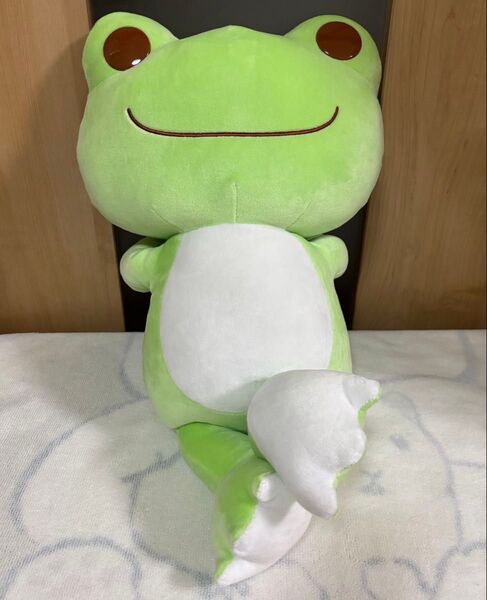 ぬいぐるみ BIG カエル かえる ピクルス もちもちおひるね おひるね かえるのピクルス