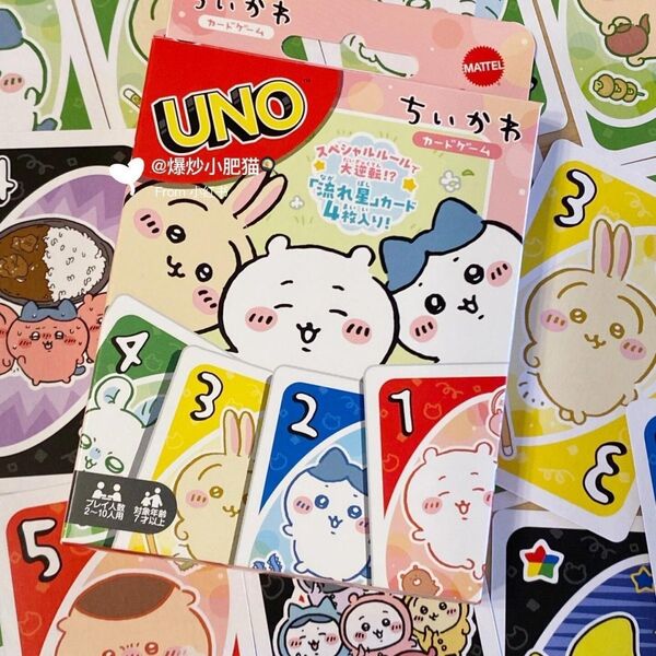新! AK1 ちいかわ UNO カード ゲーム 112枚
