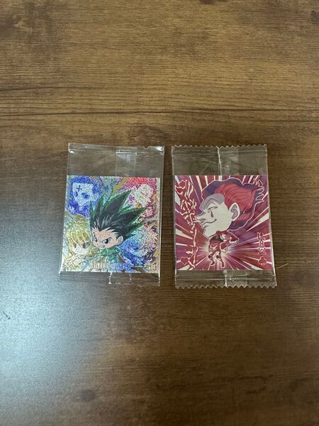 ハンターハンター HUNTER×HUNTER ウエハース シール シールウエハース シークレット ゴン ヒソカ