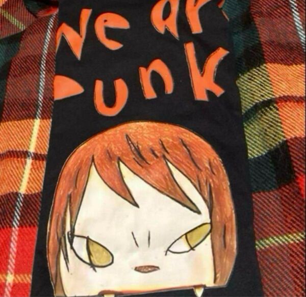 奈良美智 Tシャツ XLサイズ we are punks 黒