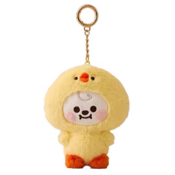 BT21 CHMMY FLUFFY ベビーぬいぐるみキーリング マスコット