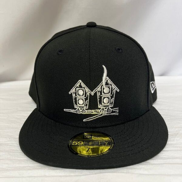 新品 マウンテンリサーチ×soloist.×NEWERA キャップ 黒7 1/2 59.6cm NEW ERA ニューエラ