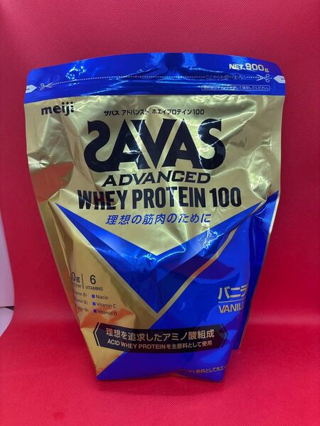 SAVAS アドバンスト ホエイプロテイン バニラ味 900g