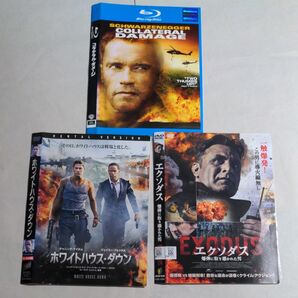 Blu-ray+DVD 洋画 アクション 3タイトル