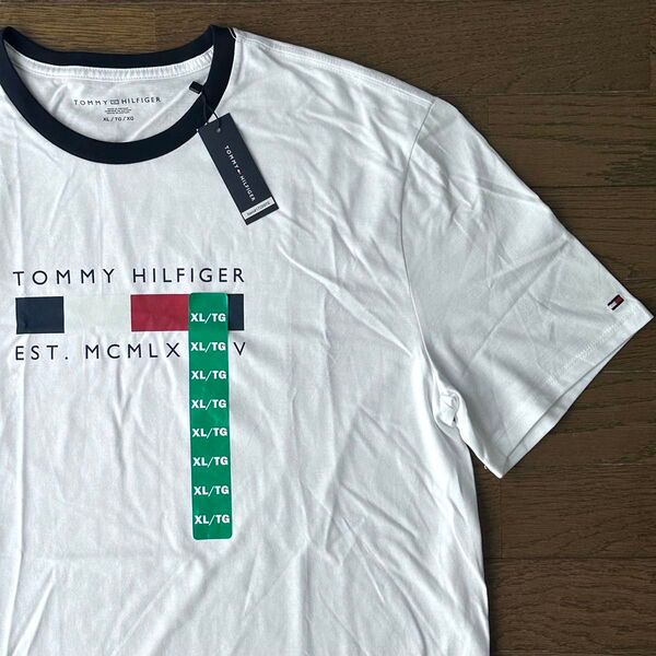 未使用品【XL】Tommy Hilfiger トミーヒルフィガー Tシャツ