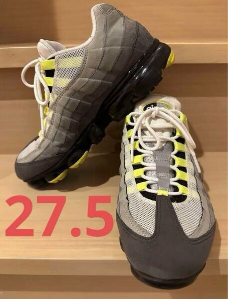 NIKE ナイキ エアヴェイパーマックス ネオン 27.5㎝