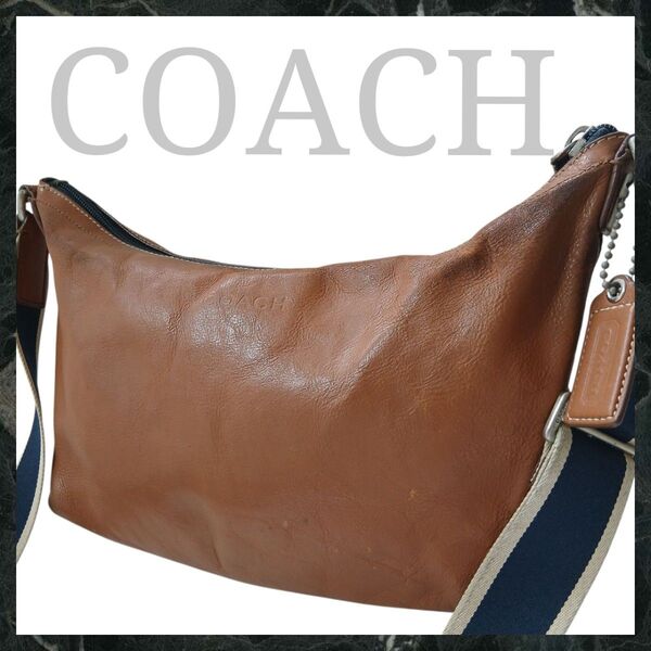 COACH コーチ バッグ メンズ レディース ブランド ショルダーバッグ ボディバッグ ブラウン 茶色