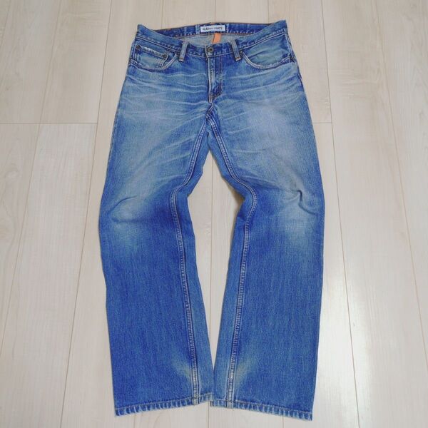 リーバイス502★W32 廃盤 限定 オレンジパッケージ ジーンズ Levi's メンズ デニムパンツ ダメージ加工 ジーパン