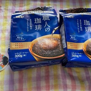 おぱんちゅうさぎだいかっとステッカー1枚 UCC 職人の珈琲 まろやか味のマイルドブレンド 2個